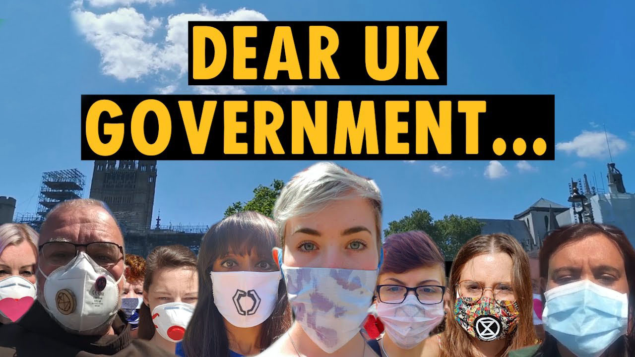 XR Rebels across the UK have a Message for the Government - Extinction ...
