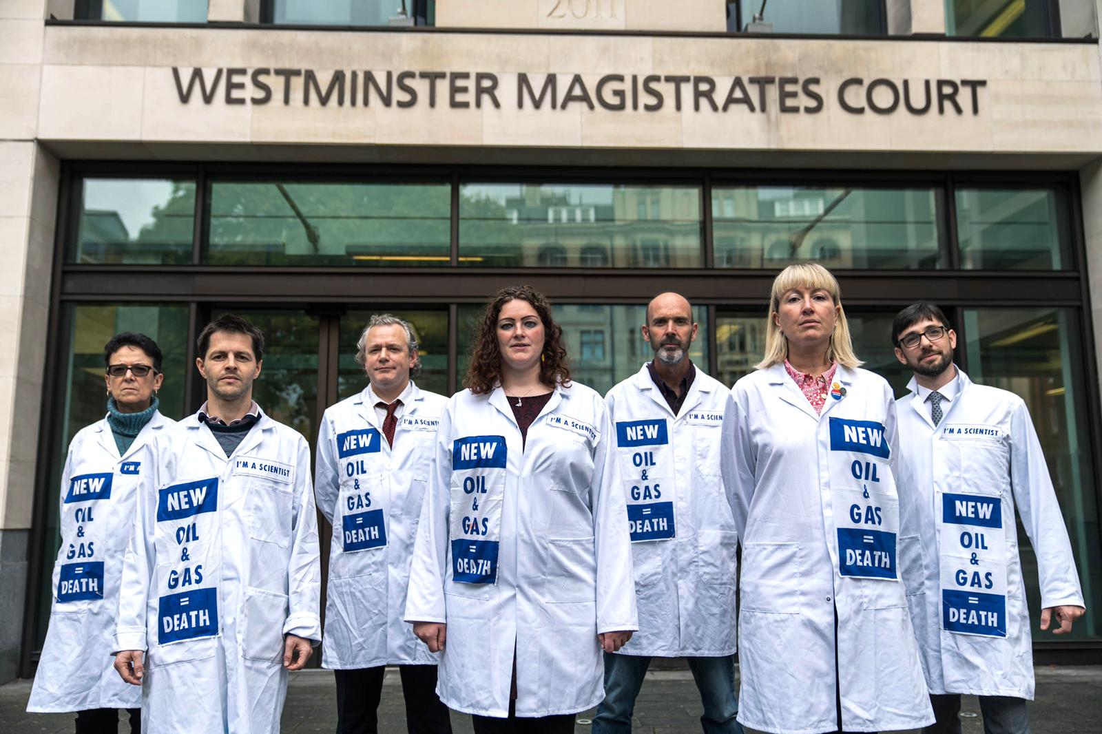 BREAKING: Court finds XR Scientists not guilty for action at BEIS – while charges are dropped against Shell HQ occupation defendants 