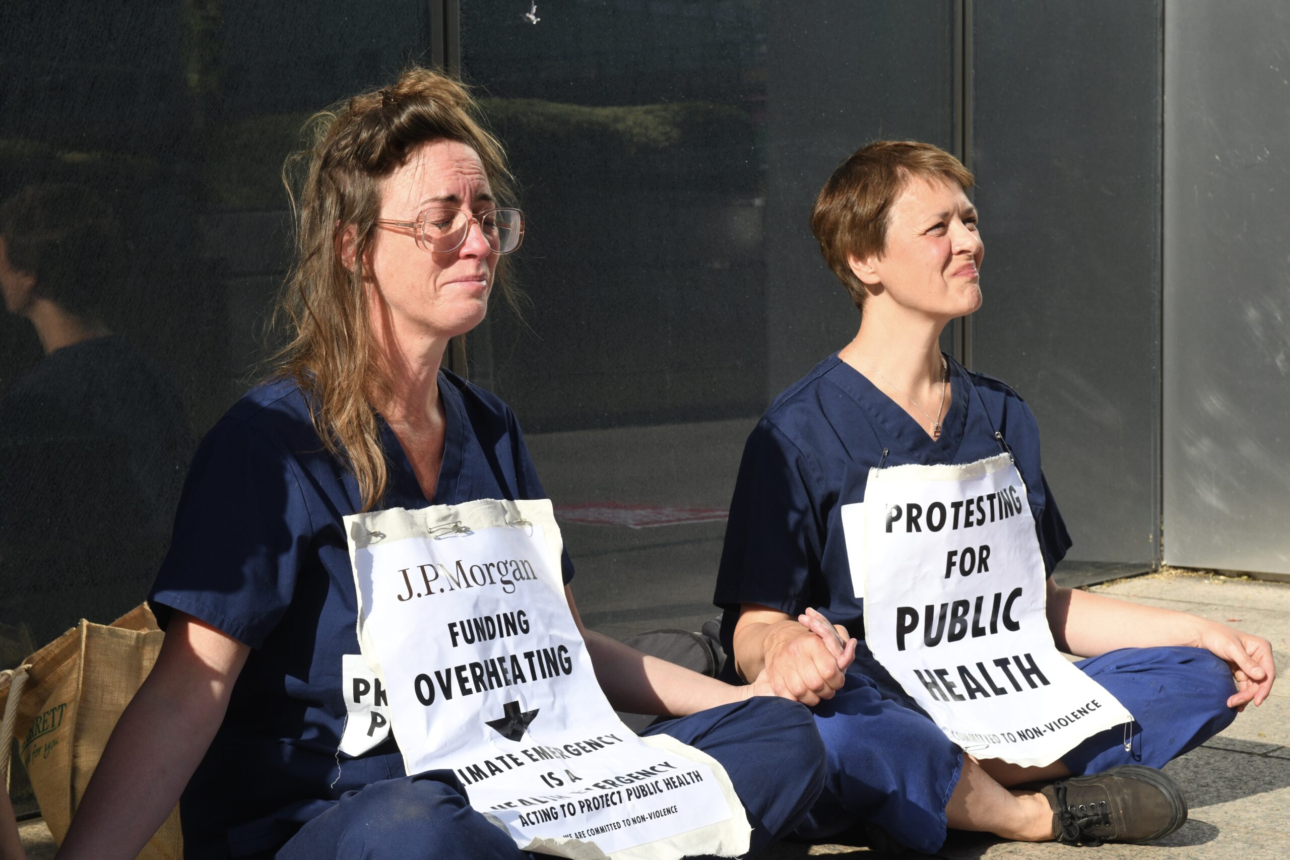 IN CASE OF MEDICAL EMERGENCY BREAK GLASS - Extinction Rebellion UK